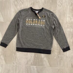 Rivalry Threads Gray and Black Long Sleeve Tees